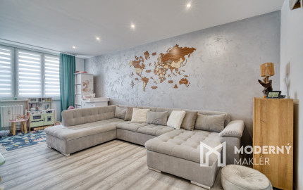 Na predaj 3,5 - izbový byt v meste Sereď