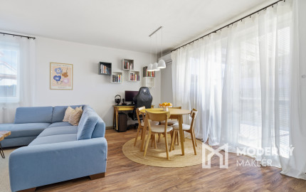 Na predaj 3-izbový byt so záhradou a garážou v Bielom Kostole