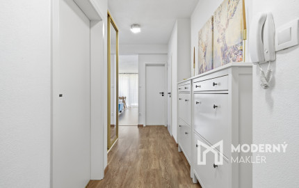 Na predaj 3-izbový byt so záhradou a garážou v Bielom Kostole