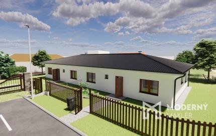 Na predaj 4-izbový rodinný dom TYP DOMU C  v obci Jelka