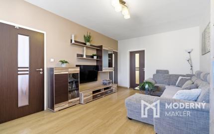 Na predaj slnečný 3,5-izbový byt v Nitre na sídlisku Klokočina