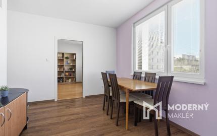 Na predaj slnečný 3,5-izbový byt v Nitre na sídlisku Klokočina