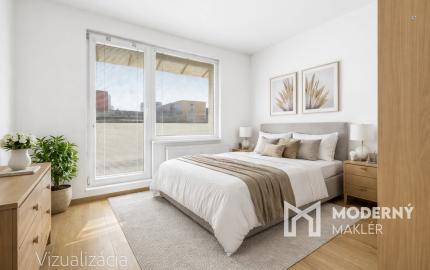 Na predaj slnečný 3,5-izbový byt v Nitre na sídlisku Klokočina