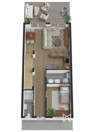 Na predaj novostavba v Lehniciach - časť trojdomu B