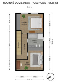 Na predaj novostavba v Lehniciach - časť trojdomu B