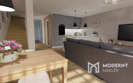 Na predaj novostavba v Lehniciach - časť trojdomu C