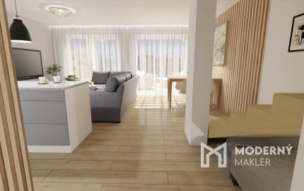 Na predaj novostavba v Lehniciach - časť trojdomu A