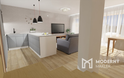 Na predaj novostavba v Lehniciach - časť trojdomu A