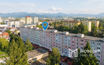 Na predaj veľkometrážny 3-izbový byt v Martine - Priekopa