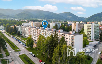 Na predaj veľkometrážny 3-izbový byt v Martine - Priekopa