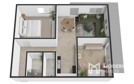 Na predaj 3-izbový byt v rezidencii Slnečná - Bánovce nad Bebravou