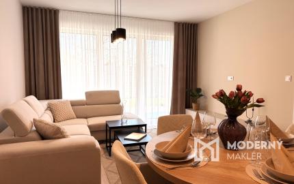 Na predaj skolaudovaný 3-izbový byt s vlastnou záhradou