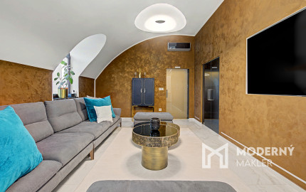 Na predaj polyfunkčný objem s luxusným rezidenčným podkrovím v Bratislave