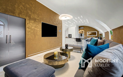 Na predaj polyfunkčný objem s luxusným rezidenčným podkrovím v Bratislave