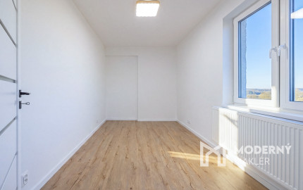 Na predaj zrekonštruovaný 3-izbový byt v obci Malcov