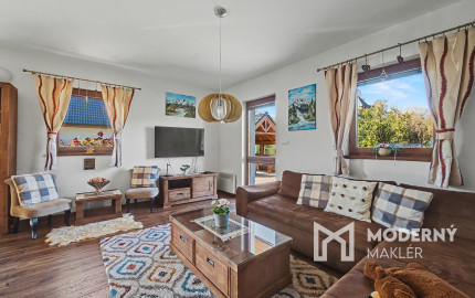 Na prenájom luxusná rekreačná chata v obci Stará Lesná