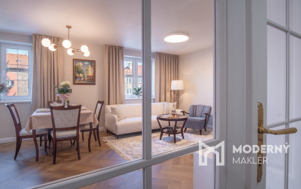 REZERVOVANÉ: Na predaj jedinečný 3-izbový byt po štýlovej rekonštrukcii vo Svite