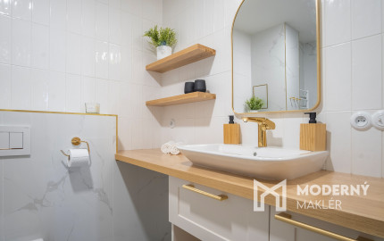 REZERVOVANÉ: Na predaj jedinečný 3-izbový byt po štýlovej rekonštrukcii vo Svite