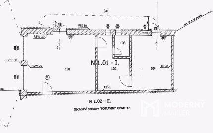 Na prenájom /výrobno-skladovacie priestory/ Prusy