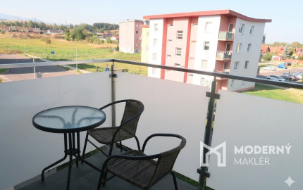 Na predaj zariadený 3-izbový byt s parkingom v Liptovskom Mikuláši