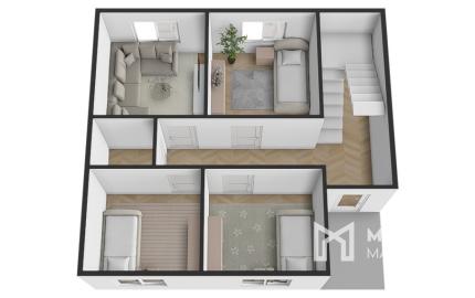 Na predaj rodinný dom v blízkosti mesta Veľký Krtíš