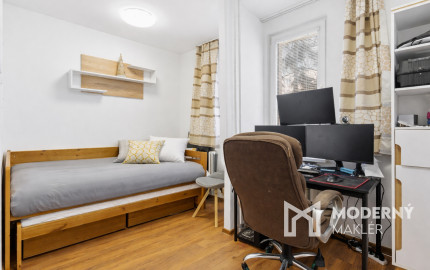 Na predaj svetlý a štýlový 3-izbový byt v Ružinove