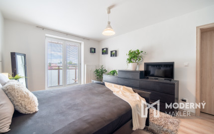 Na prenájom 2-izbový byt s balkónom vo Veľkých Levároch