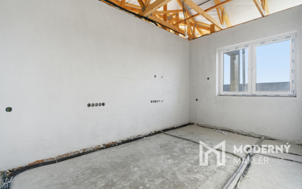 Na predaj rozostavaný rodinný dom v Moste pri Bratislave