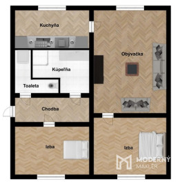 Na predaj 3-izbový byt pripravený na dokončenie v Prešove