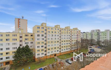 Na predaj 3-izbový byt s výhľadom na Bratislavský hrad