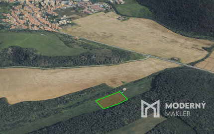 Na predaj investičný pozemok so súkromným vstupom v Hradišti