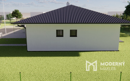 Na predaj 4-izbový rodinný dom TYP DOMU B  v obci Jelka