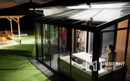 Na predaj 4-izbový rodinný dom TYP DOMU B  v obci Jelka