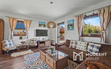 Na prenájom luxusná rekreačná chata v obci Stará Lesná