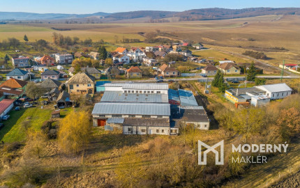 Na predaj výrobná hala s administratívnou časťou pri Lučenci