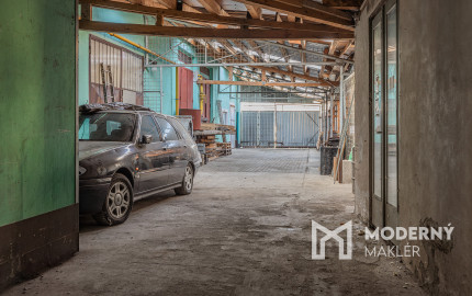 Na predaj výrobná hala s administratívnou časťou pri Lučenci
