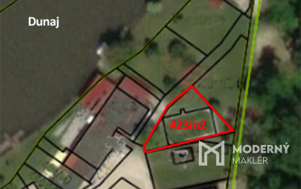 Na predaj atraktívny pozemok v povodí Malého Dunaja