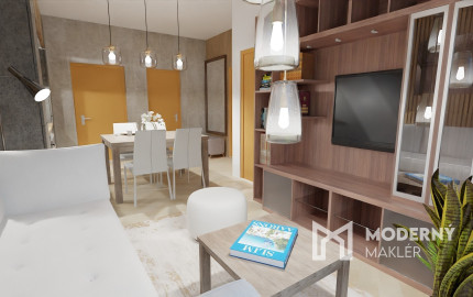 Na predaj investičný 3-izbový apartmán (nebytový priestor) v Bardejove