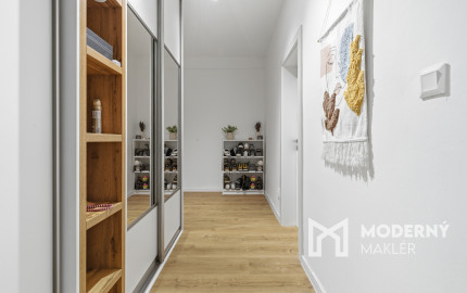 Na prenájom 3-izbový byt s balkónom v Rači