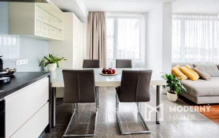 Prenájom - 3i byt s terasou a parkovacím státím v Eurovea