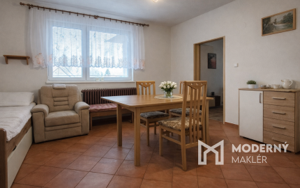 Na predaj čiastočne prerobený rodinný dom v obci Otrhánky