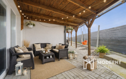 Na predaj rodinný dom s krásnou záhradou v obci Hrubý Šúr