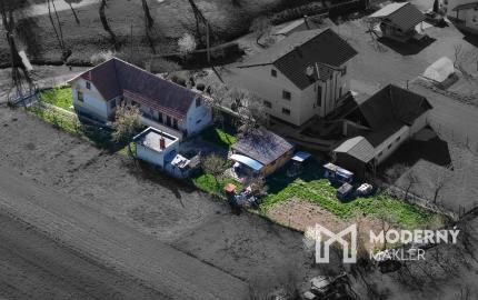 Na predaj čiastočne prerobený rodinný dom v obci Otrhánky