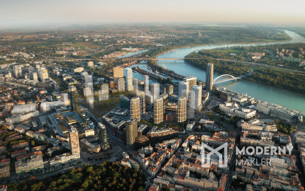 NA PREDAJ | 2 - IZBOVÝ BYT + GARÁŽOVÉ STÁTIE + PIVNIČNÁ KOBKA LEN ZA 350 000€ V PROJEKTE DOWNTOWN YARDS | BRATISLAVA