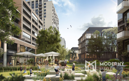 NA PREDAJ | 2 - IZBOVÝ BYT + GARÁŽOVÉ STÁTIE + PIVNIČNÁ KOBKA LEN ZA 350 000€ V PROJEKTE DOWNTOWN YARDS | BRATISLAVA