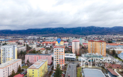 Na predaj 3-izbový byt v centre Martina