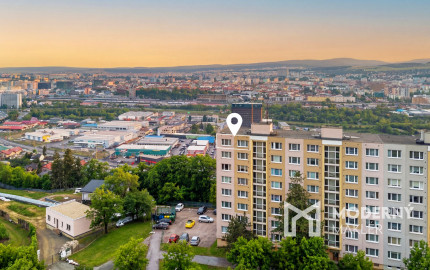 Na predaj 3-izbový byt s panoramatickým výhľadom na celé Košice