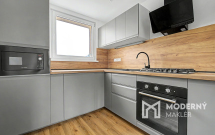 Na predaj prerobený 3-izbový byt s loggiou, Martin-Košúty II