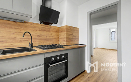 Na predaj prerobený 3-izbový byt s loggiou, Martin-Košúty II