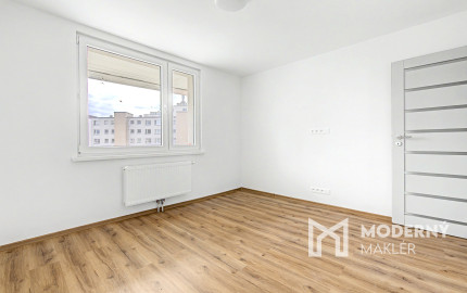 Na predaj prerobený 3-izbový byt s loggiou, Martin-Košúty II